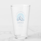 Alyeska Alaska ski resort drinks beer Glas (Achterkant)