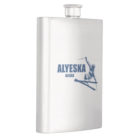 Alyeska Alaska Skier Flacon (Rechts)