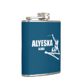 Alyeska Alaska Skier Heupfles (Rechts)