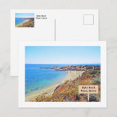 ALYKO BEACH, NAXOS, GRIEKENLAND BRIEFKAART (Voorkant / Achterkant)