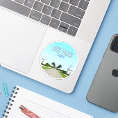 Alys Beach Florida Gulf Coast Sticker (Laptop met iPhone)