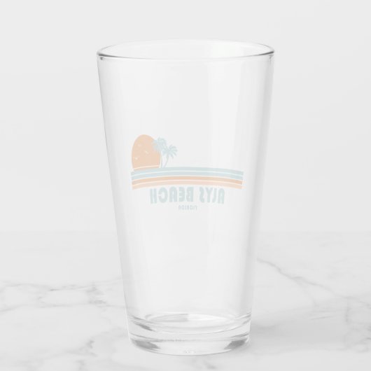 Alys Beach Fort Walton Sun Palmbomen Glas (Achterkant)