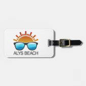 Alys Beach Zonnebrillen Bagagelabel (Voorkant horizontaal)