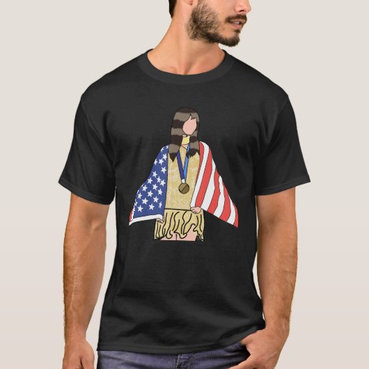 Alysa-Liu: De Wereldkampioen T-shirt (Voorkant)