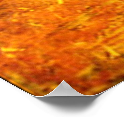 Alyscamps van Vincent Van Gogh Poster (Hoek)