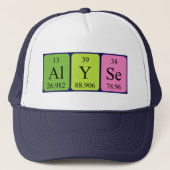 Alyse periodiek pet van de lijstnaam (Voorkant)