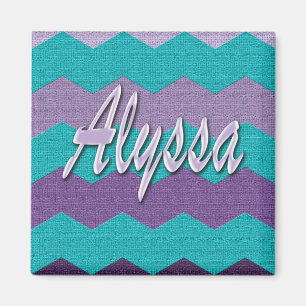 Alyssa Chevron Magnet