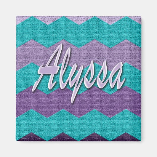 Alyssa Chevron Magnet (Voorkant)
