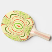 ALYSSA ~ CHRISTMAS ~ Origineel Fractal ~ Tafeltennisbatje (Zijkant)