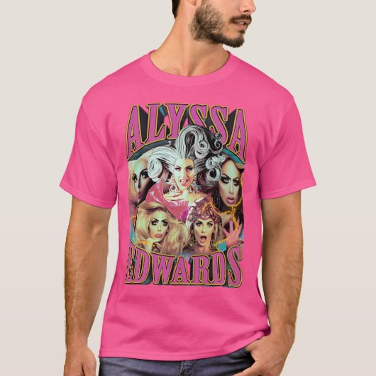 Alyssa Edwards Retro Bootleg Retro Bootleg T-shirt (Voorkant)