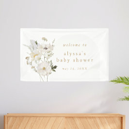 ALYSSA Floral Summer Boho Wild Flower Baby shower Spandoek