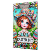 ALYSSA ~ HAPPY EASTER ~ Meisje Eieren ~ Klembord (Links)