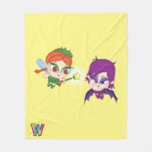 Alyssa Vs. Nafaria Fleece Deken (Voorkant)