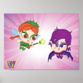 Alyssa Vs. Nafaria Poster (Voorkant)