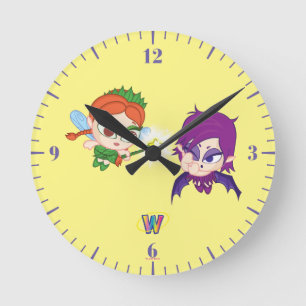 Alyssa Vs. Nafaria Ronde Klok