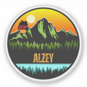 Alzey, Duitsland Sticker