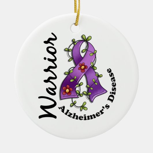 Alzheimer 15 keramisch ornament (Voorkant)