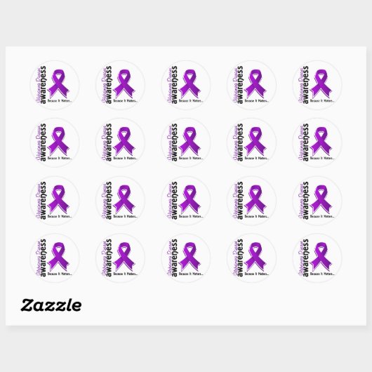 Alzheimer 5 ronde sticker (Vel)