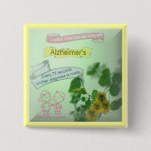 Alzheimer Awareness Button (Voorkant)