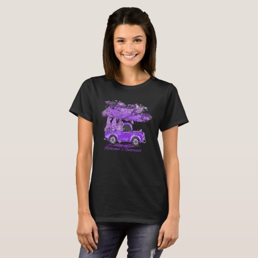 Alzheimer Awareness Cute Gnome I Will Remember For T-shirt (Voorkant volledig)