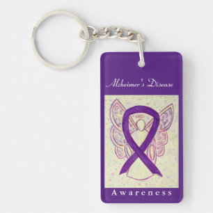 Alzheimer Awareness of Ribbon Sleutelhanger