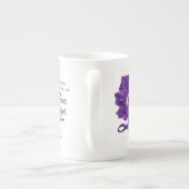 Alzheimer Awareness Porselein Kop (Achterkant)