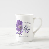 Alzheimer Awareness Porselein Kop (Rechts)