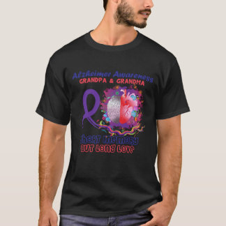 Alzheimer Bewustzijn Opa en Oma T-shirt