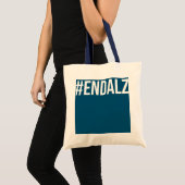 alzheimer bewustzijn paarse lintdementie moeder tote bag (Voorkant (product))