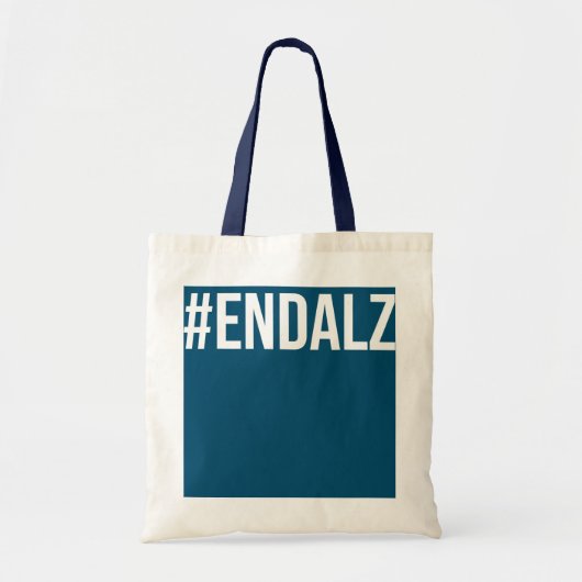 alzheimer bewustzijn paarse lintdementie moeder tote bag (Voorkant)