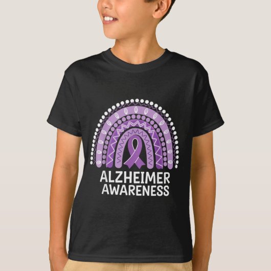 Alzheimer Bewustzijn T-shirt (Voorkant)