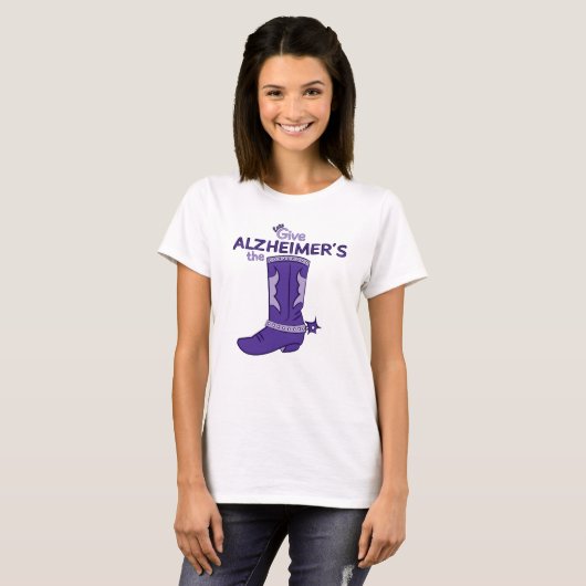 Alzheimer Boot Shirt #1 (Voorkant volledig)