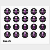 Alzheimer & Brain Awareness Maand Juni Ronde Sticker (Vel)