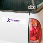 Alzheimer-bumpersticker Bumpersticker (Op Truck)