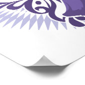 Alzheimer Butterfly 3 Poster (Hoek)