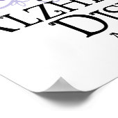 Alzheimer-Butterfly Poster (Hoek)