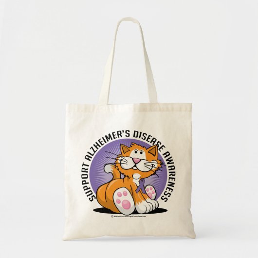 Alzheimer Cat Tote Bag (Voorkant)
