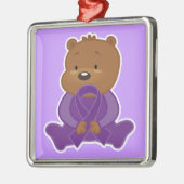 Alzheimer Disease Awareness Beer Keepslag Metalen Ornament (Links)