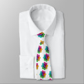 Alzheimer Disease Awareness Matts Petals Stropdas (Gebonden)