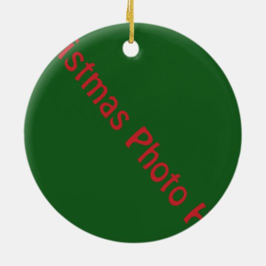 Alzheimer Foto Ornament (Achterkant)