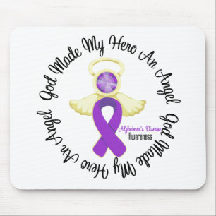 Alzheimer God heeft mijn Hero An Angel gemaakt Muismat