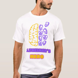 Alzheimer heldhaftig t-shirt