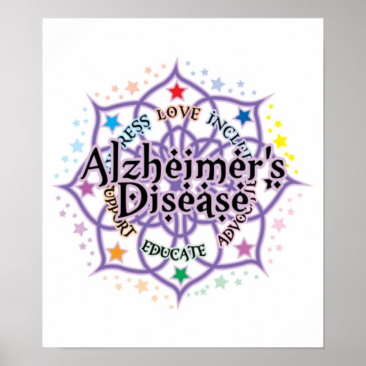 Alzheimer Lotus Poster (Voorkant)