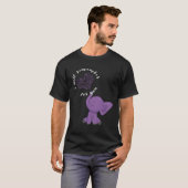 Alzheimer Monat I Endalz Purple Bow Elephant  1 T-shirt (Voorkant volledig)