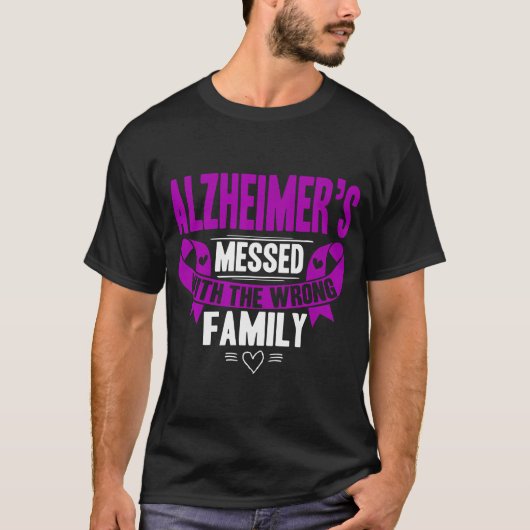 Alzheimer T-Shirt - Ziekte van Alzheimer (Voorkant)