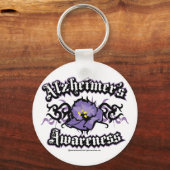 Alzheimer Tribal Violet Sleutelhanger (Voorkant)