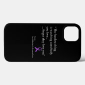 Alzheimer voor de dochter van dementiepatiënten Case-Mate iPhone case (Achterkant (horizontaal))