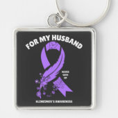 Alzheimer - Voor mijn man Sleutelhanger (Voorkant)