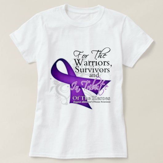 Alzheimer - voorlichting t-shirt (Design voorkant)
