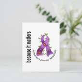 Alzheimer Ziekte Bloed Lint 3 Briefkaart (Staand voorkant)